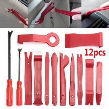 

12pcs Car Audio Modification Tool Window Deicer Interior Door Panel Disassembly Modification Tool Car Cleaning Maintenance Tool
