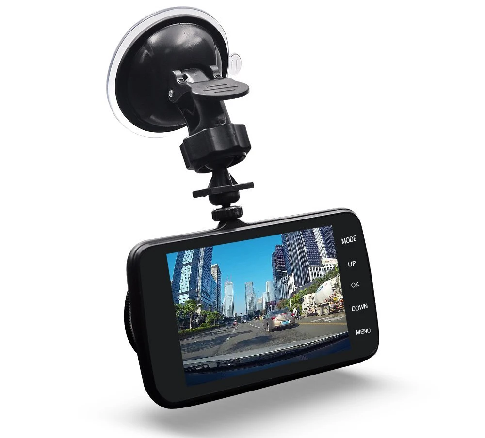 E-ACE B16 HD 1080P Dual Lens Car Dash Cam with 24H Video Monitoring Support