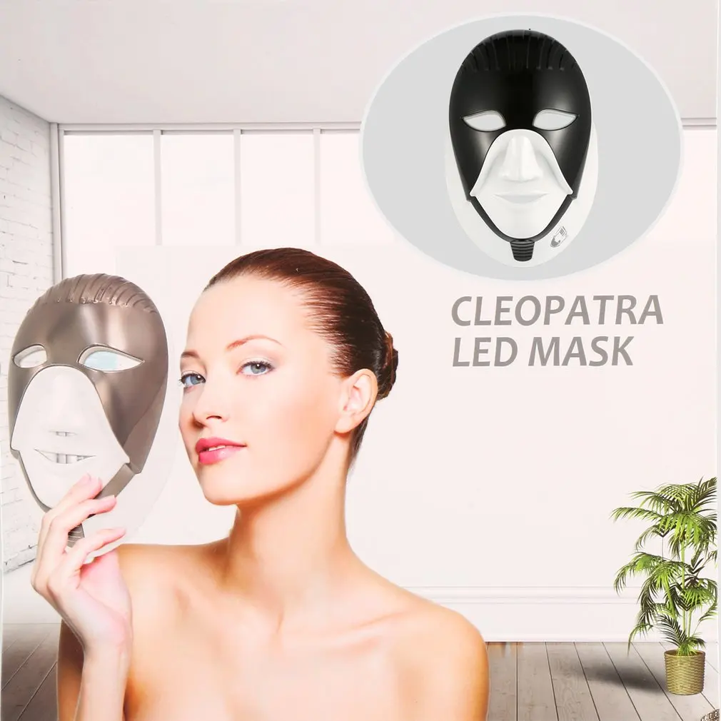 Новая задняя крышка Cleopatra Led Touch Led маска дизайн прибор фотоомоложения цвет красота инструмент лицевой шеи