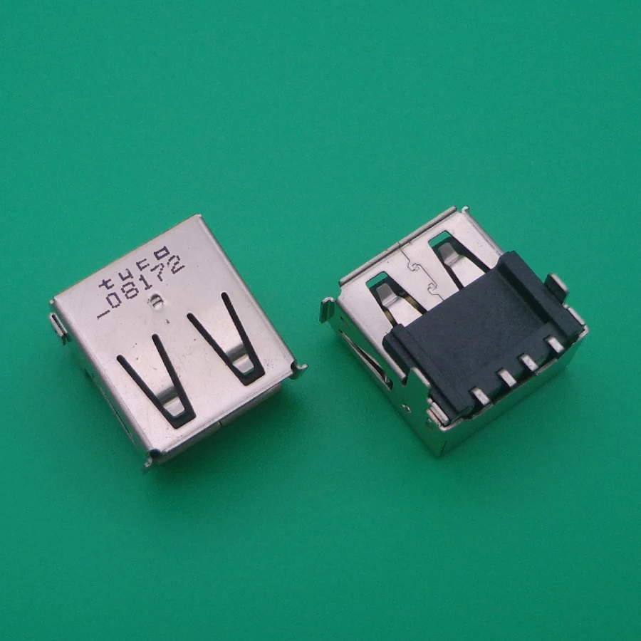 10 шт. стандартные женские разъемы USB Type A для пайки|Соединители| |