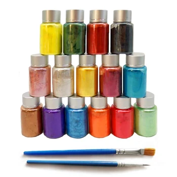 

10g Edible Gold Powder Mousse Cake Fondant Macaron Chocolate Decoration Glitter Powder Silver Pearl Powder Baking Color Dust