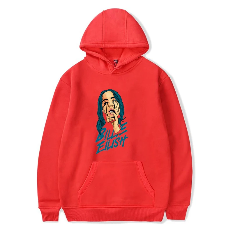 Hoodies 13 Лидер продаж, толстовки с капюшоном детская одежда для мальчиков и девочек с принтом Билли эйлиш толстовки для малышей повседневные хлопковые топы для малышей на осень и зиму - Цвет: Hoodies 13