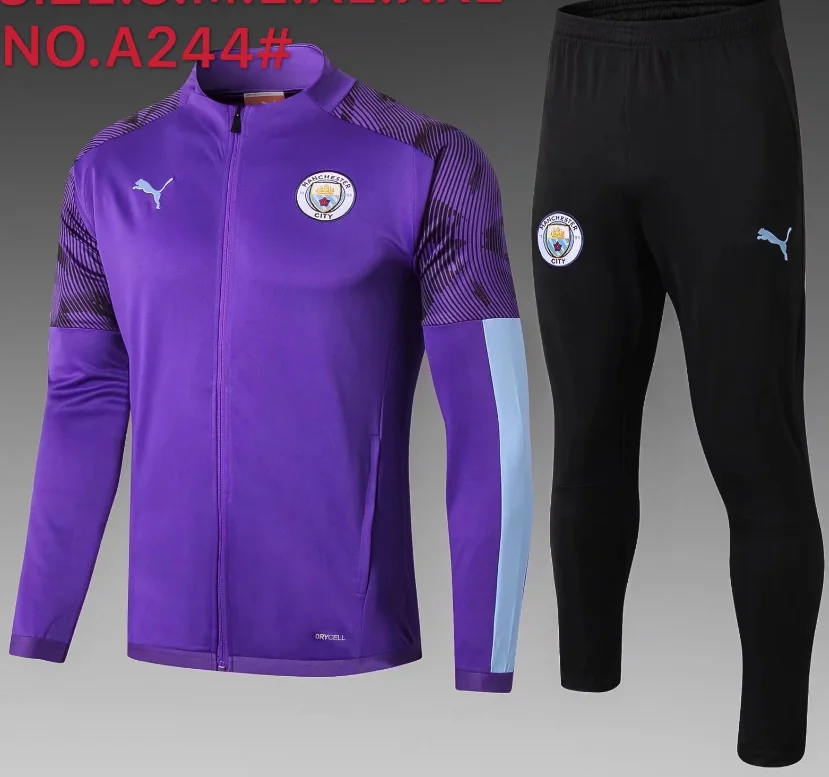 19/20 тренировочная куртка 19 20 рубашка Barcaed Jersey Barcelonaes Mantel city Real Madrided, пальто для взрослых, комплект курток, Футбольная майка - Цвет: shirt