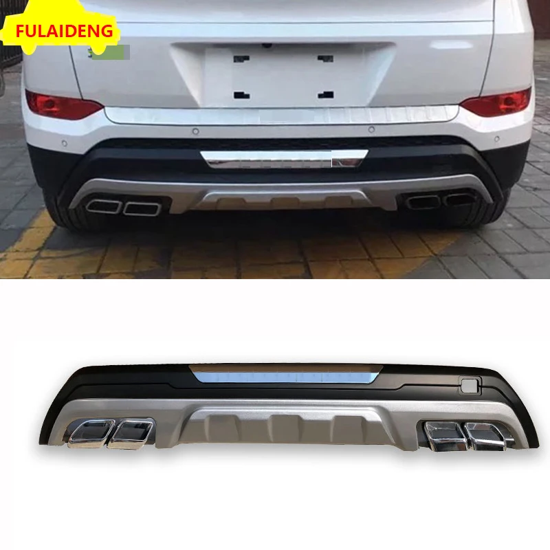 

Rear Bumper Protect Board Guard Turbo Lip Molding Trim For Hyundai Tucson 2015-2018 Car Styling Accessories