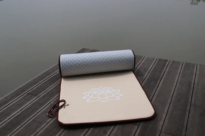 Всесезонный Коврик для медитации из стекловолокна, подушка для поклонения 108, коврик для Будды, супер гладкий Коврик для йоги, Подушка 60*250 см