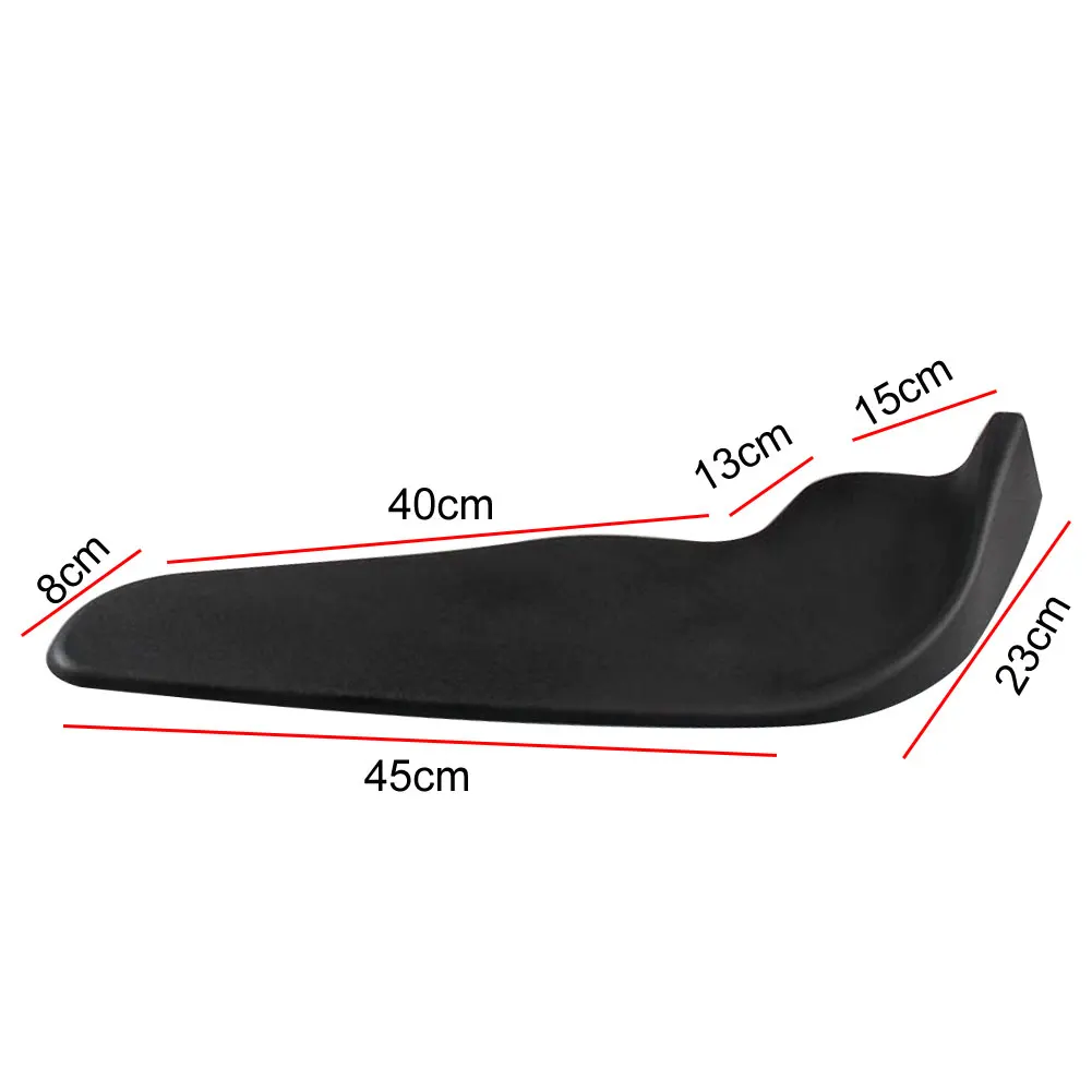 2Pcs Universal Car Bumper Lip Spoiler