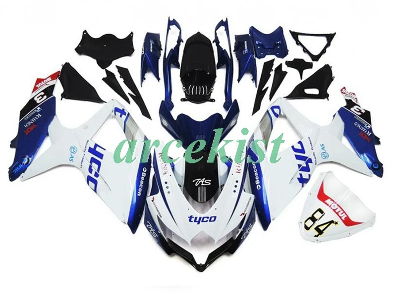 4 бесплатные подарки ABS Обтекатели комплект подходит для GSX-R600 GSX-R750 08 09 10 R600 R750 K8 GSXR 600 750 2008 2009 2010 пользовательские VIRU