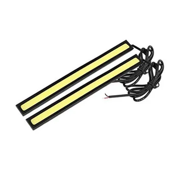 

2 pcs COB drl led daytime running light CAR high power driving fog lights Ultra Bright DC 12V 17cm Waterproof Auto Car