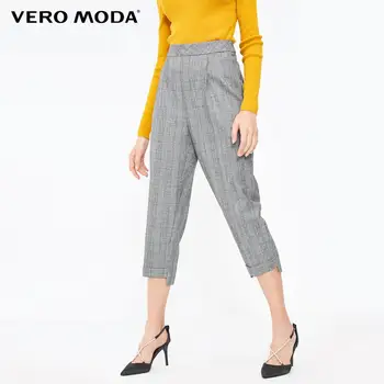 

Vero Moda Women's Roll-Up Plaid Capri Pants | 31916J512