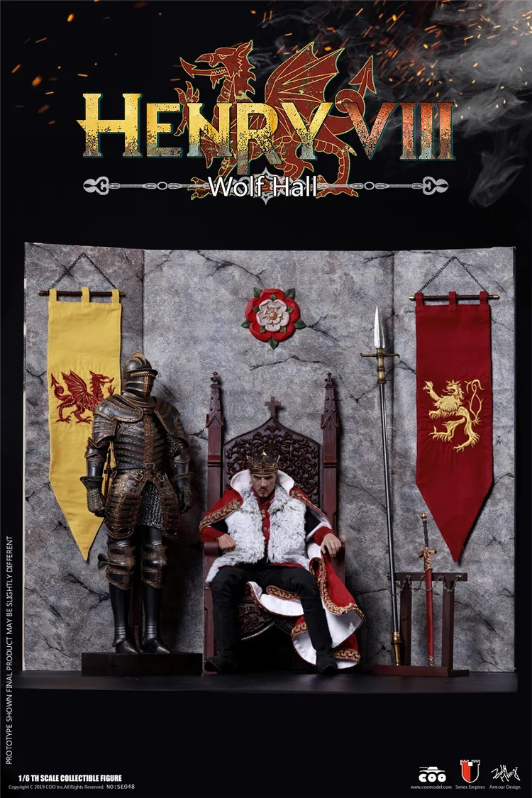 1/6 Coomodel Coo NO. SE045 Henry VII сплав литой под давлением роскошная версия