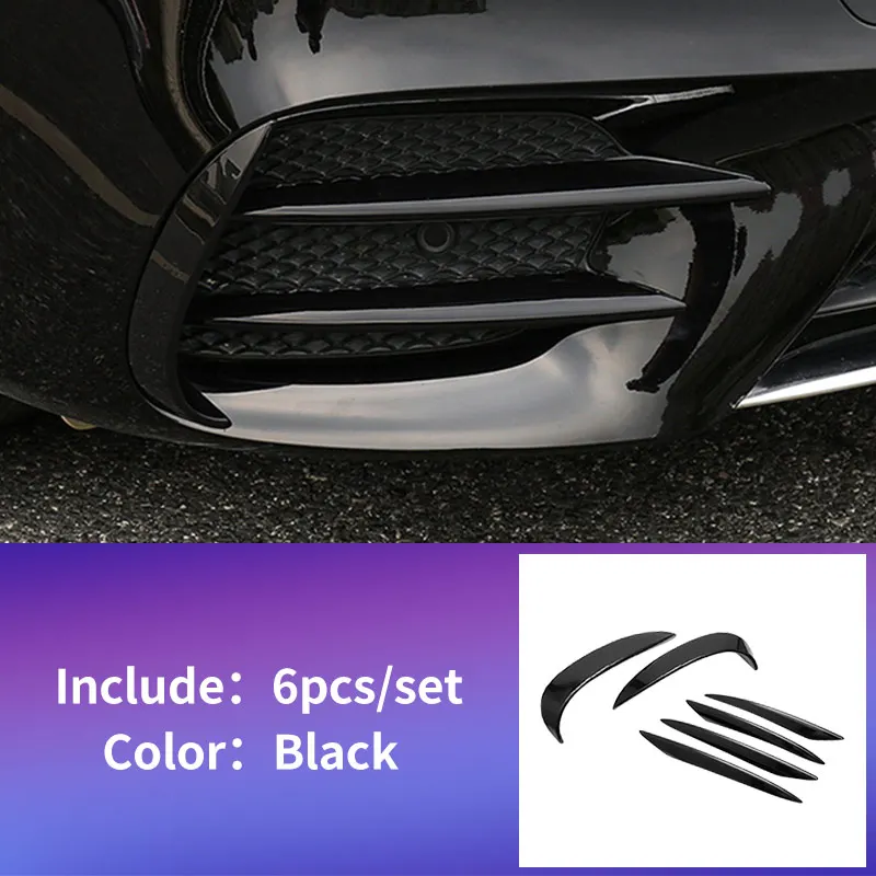 Для- Mercedes E W213 amg Mercedes benz E W213 E43 E63 передний противотуманный светильник аксессуары для отделки бровей