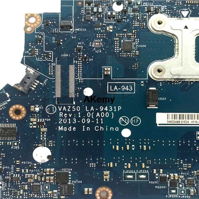 YMDG4 0YMDG4 CN-0YMDG4 VAZ50 LA-9431P Вт i3-4010U процессор для Dell Latitude E7240 ноутбук материнская плата