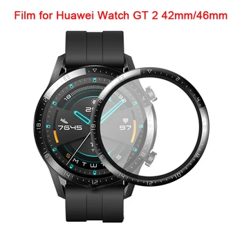 

Watch Screen Protection Film for Huawei Watch GT 2 46mm 3D Curved Edge Full Cover HD Soft Screen Protective Film For GT Watch