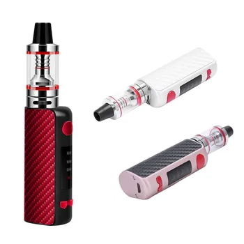 

NEW Electronic Cigarette Vapor Smoke Pen Hookah MINI 80W Starter Kit 510 Metal Body 2.5ml Atomizer e cigarette Vape