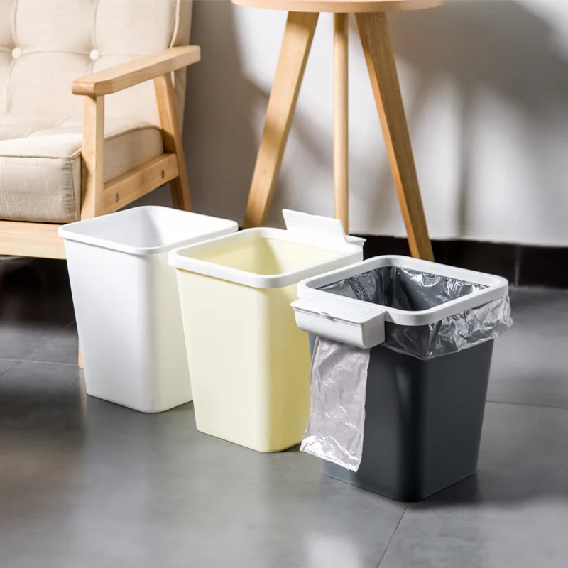 Send More Semi-automatic Changing Bag Garbage Can Household Large Size Living Room Bathroom Bedroom Kitchen Japanese Style Creat