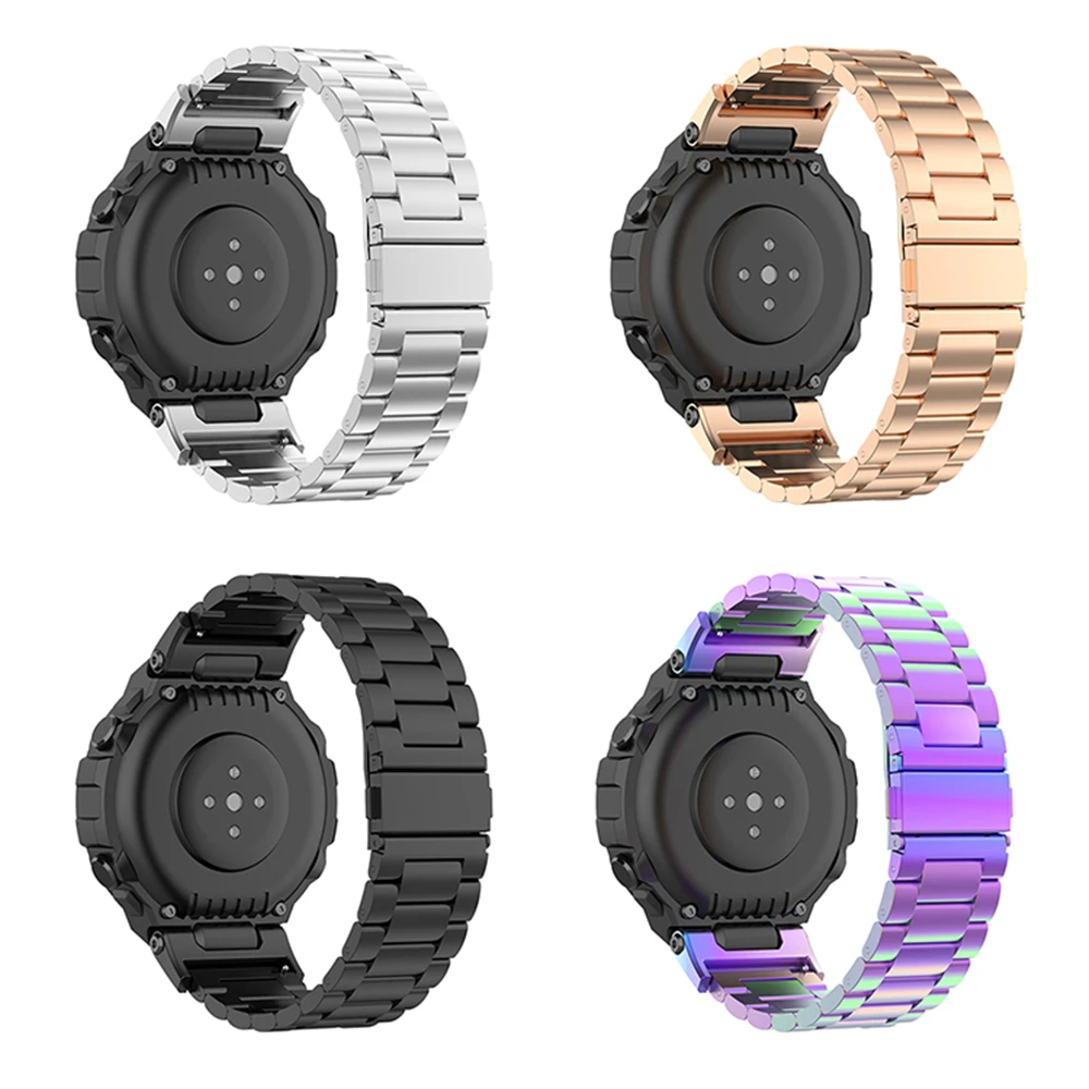 Сменный ремешок для часов Huami Amazfit T-Rex A1918 запчасти умных из нержавеющей стали с