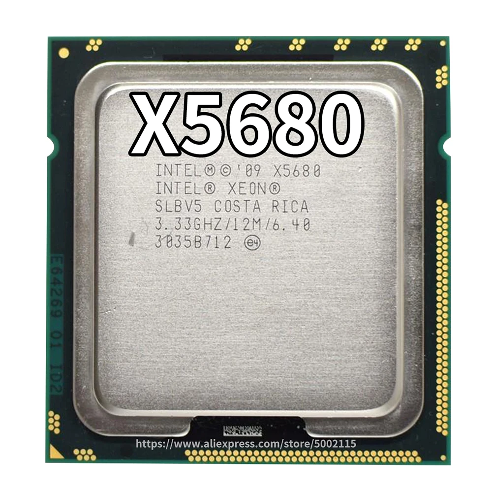 

Intel Xeon X5680 CPU processor /3.46GHz /LGA1366/12MB L3 Cache/Six Core/ server CPU Free Shipping , there are, sell X5680 CPU