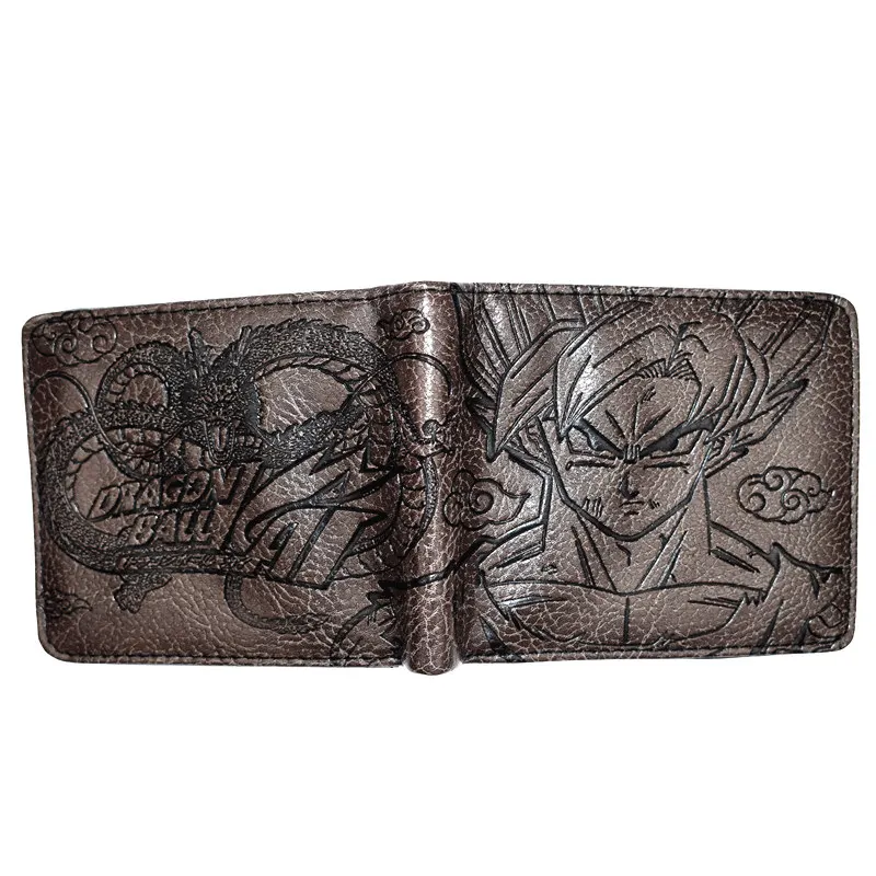 Высокое качество Dragon Ball Z кошельки для молодых с карманом для монет мужской кошелек