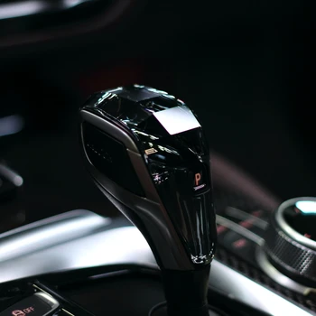 

Pour le nouveau 5 série G30 cristal bouton de vitesse universel changement de vitesse cristal accessoires pièces manuel manette