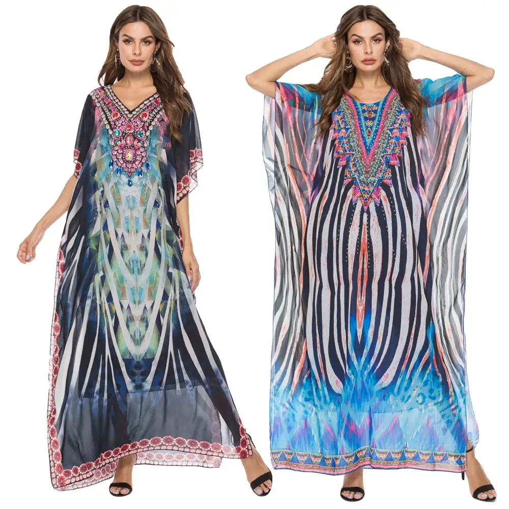 caftan maxi dress