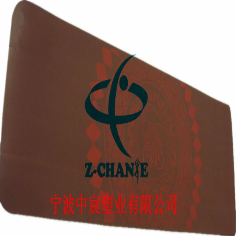 Печатные бутадиен-нитрильный каучук/ПВХ/Коврик для йоги TPE завернут в начинающих Печатный коврик для упражнений, йоги коврик Противоударная