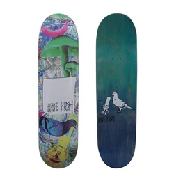 Maple Wood Deck Skateboard Double Rocker Professional Action Street Skateboard For Teenage Roda Skate Sports Equipment