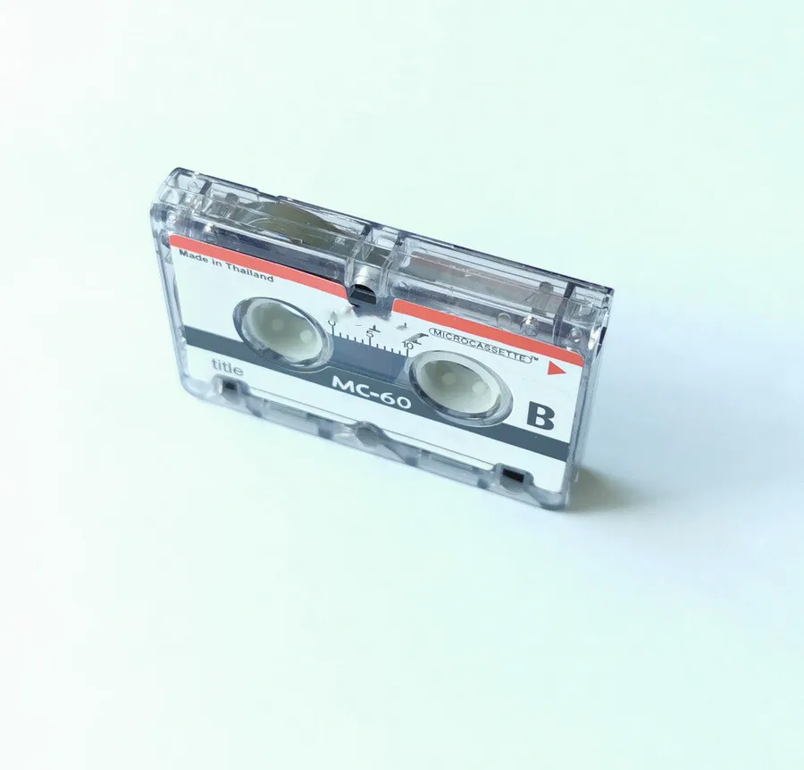 3PCS Micro-Tape Interview tape 60 minutes 3MC-60B MC-60 MC60 Microcassette Blank Cassette Tape Machine Audio