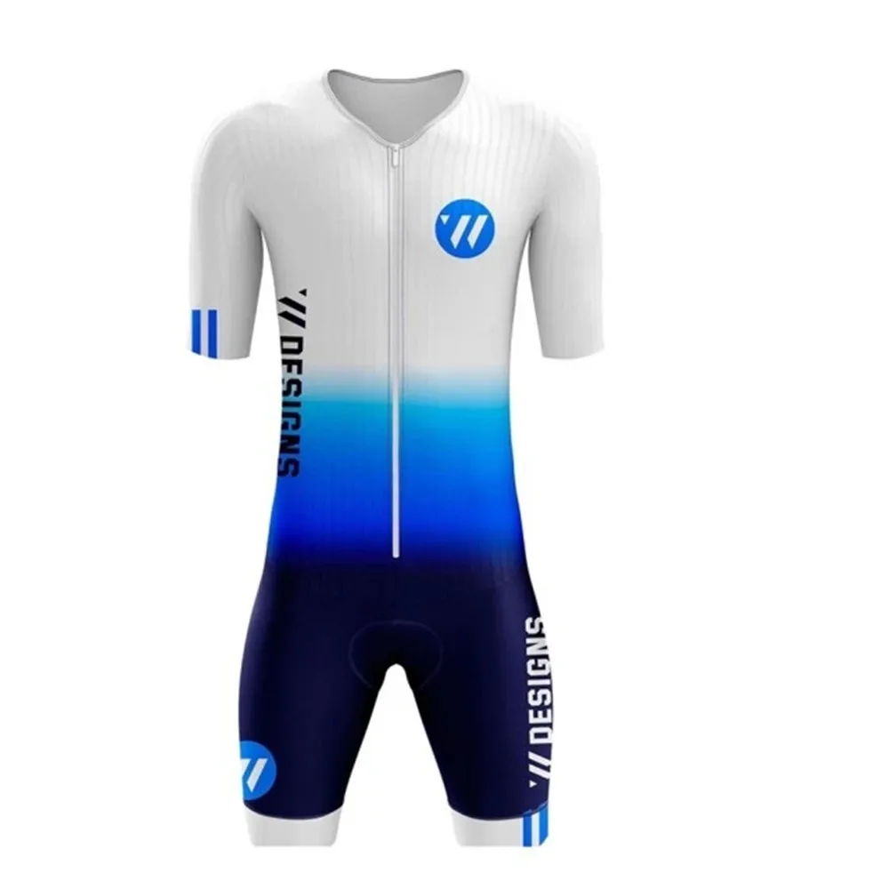 Vv Sports Design Mans Short Sleeve Triathlon Roupa Ciclismo Masculino Cycling Skinsuit Pro Team Clothing Speedsuit High Quality