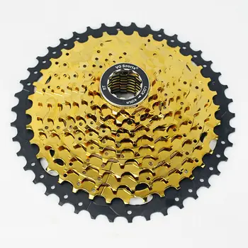 

Sports Freewheel 10 Speed 11-42T Bicycle Cassette MTB Bike Aluminum Alloy