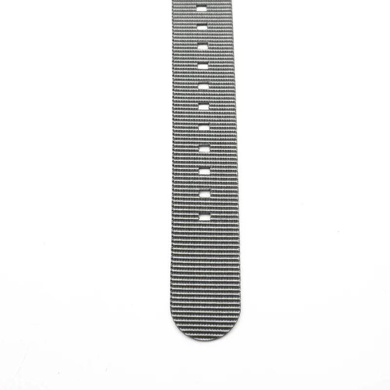 High Quality Nylon 20mm 22mm Straps NATO Grey Watch Strap