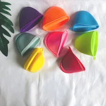 1 шт. анти-ожоги утолщаются силиконовые кухонные Органайзер изолированные теплоизоляционные горшочки зажимы для микроволновой печи перчатки горячая пластина зажим Новое поступление