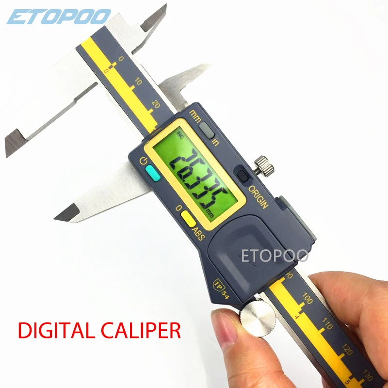 0-150mm 6inch 200mm 300mm 0.005mm TERMA ABS Origin Digital Caliper IP54 water proof electronic vernier caliper micrometer gauge