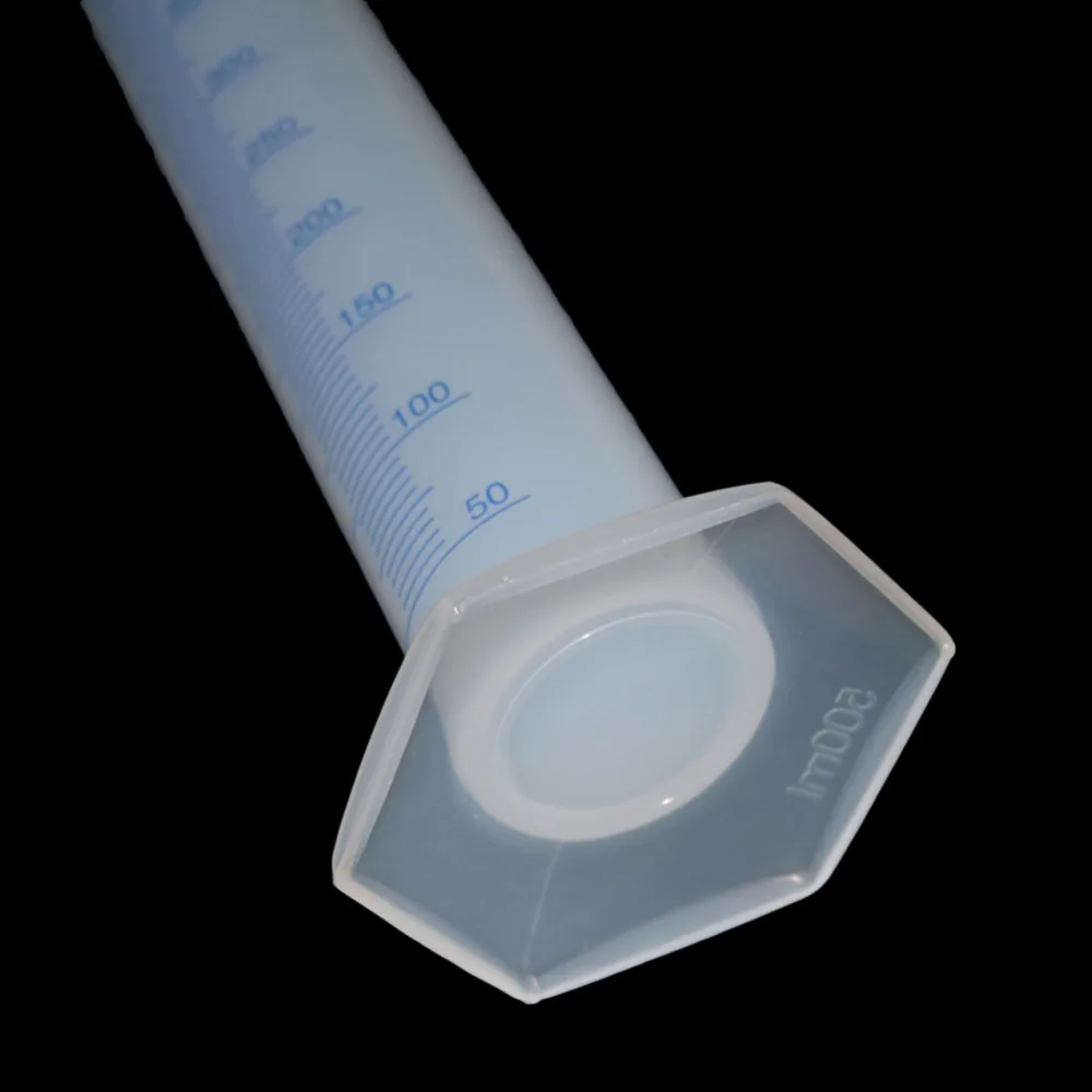 Plastic Liquid Measurement Graduated Cylinder Lab Supplies 10ml 25ml 50ml 100ml 250ml 500ml