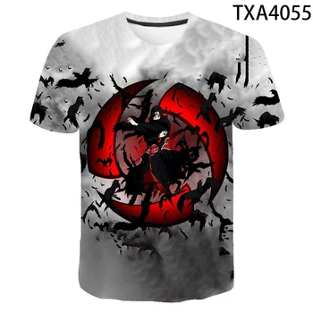 

Summer Fashion Men Women Children Tops T-shirt Naruto 3D Short Sleeve Print T shirt Casual Boy Girl Kids Tops Cool Anime Tees