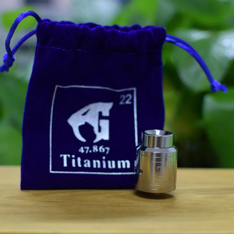 2019 Goon 1 5 стильный бак Ti RDA из титанового материала goon 528 1:1 от высокого