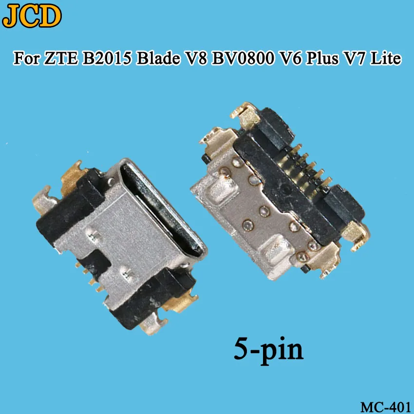 JCD 10 шт./лот для zte B2015/Blade V8 BV0800 V6 Plus/V7 Lite usb зарядная док-станция зарядный порт разъем