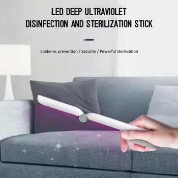 

Rechargeable LED UV Sterilizer Lamp Home Portable Ultraviolet Disinfection Bactericidal Lamp UVC Germicidal Lamp Sterilizer
