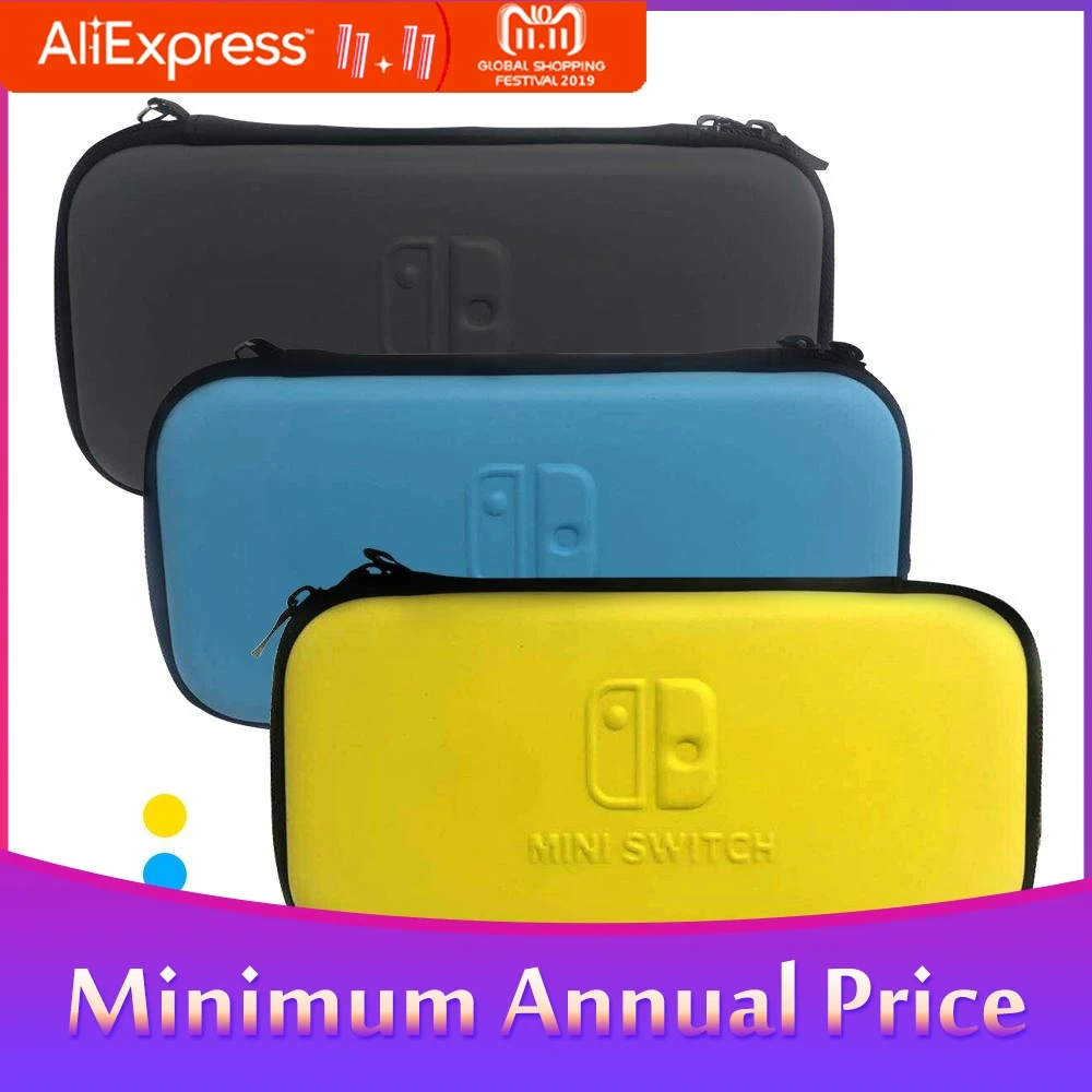 

BEESCLOVER Storage Bag For Nintend Switch Lite Storage Bag for Switch Mini Protector Case d20