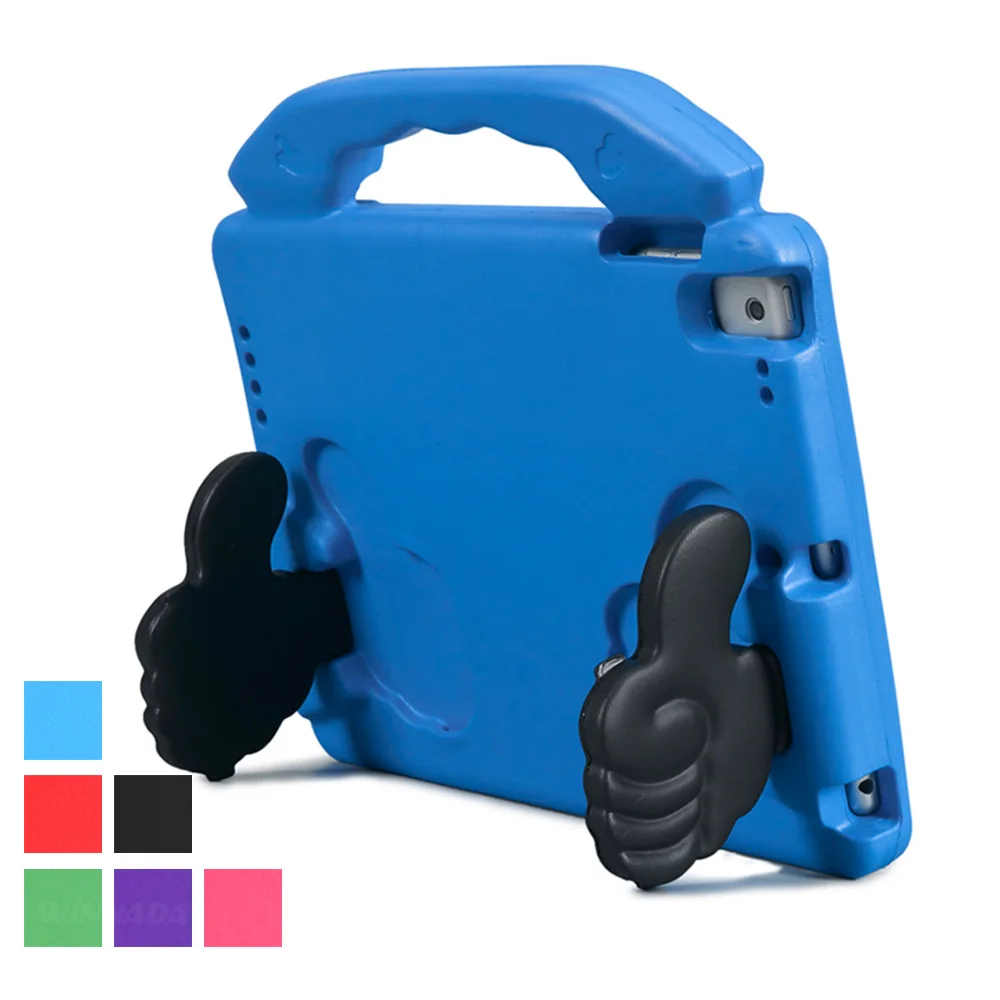 For ipad case hand-held Shock Proof EVA full body cover Handle stand case for kids for iPad air 2 pro 9.7 iPad Case