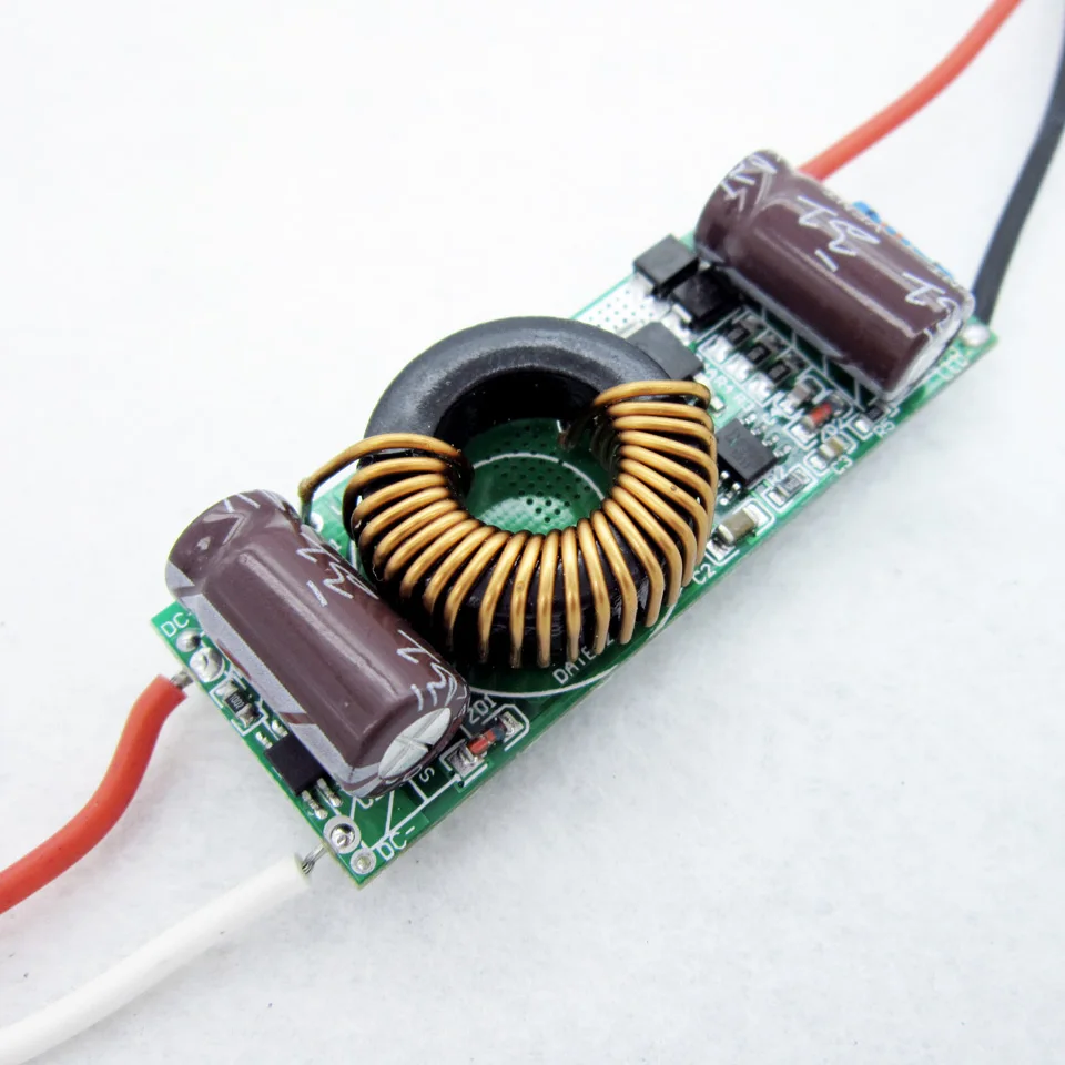 2pcs LED Driver AC/DC12V24V 1-3W 1-7W 4-9W 3x3W5-12W 10-25W Inside PCB LED Power Supply Lighting Transformer For LED light lamps