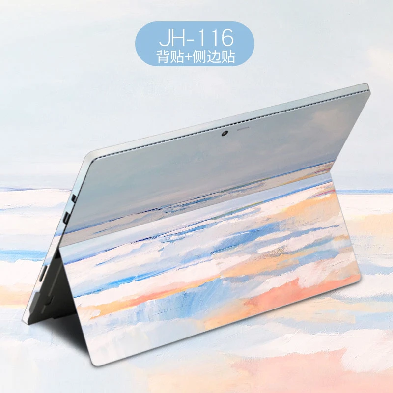 Мраморная наклейка для ноутбука для microsoft Surface Pro 4 5 6 Go 13,5 виниловая наклейка задняя крышка наклейка для ноутбука s для поверхности