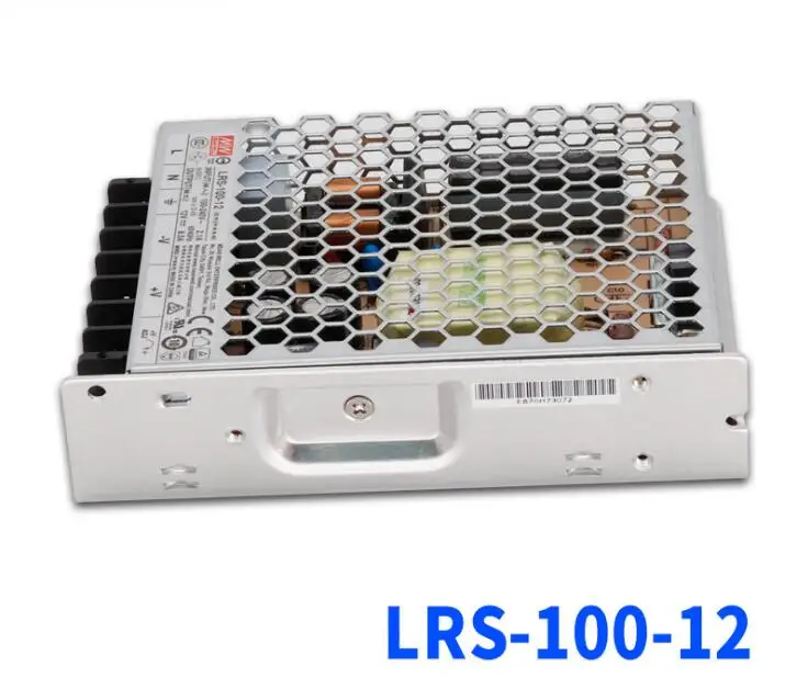 [Семь Неоновые] бренд MEAN WELL представляет LRS-100-12 12V 8.5A 100 Вт высокой мощности Мощность высокая эффективность один Выход переключение Питание