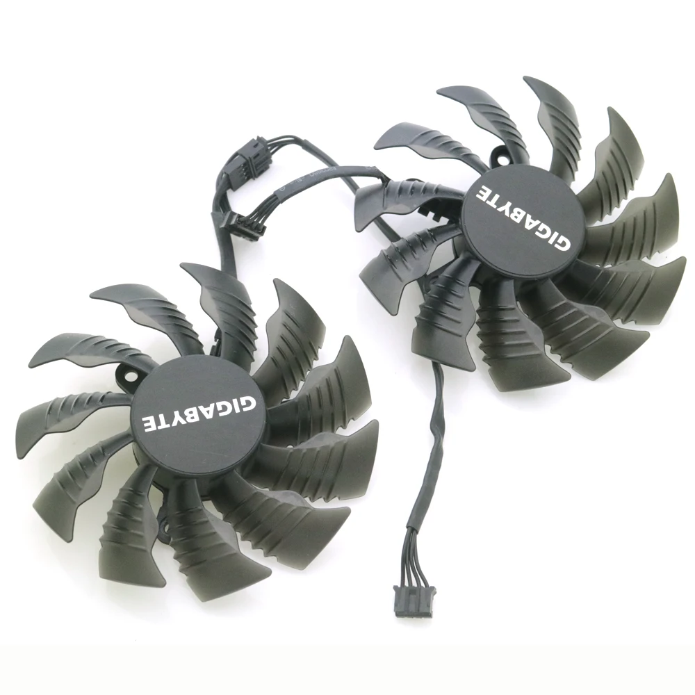T129215SU 12V 0.50A 86 мм 4Pin для Gigabyte GTX1060WF2OC GTX1050TI 4G GTX1050 GTX1060 Графическая карта VGA вентилятор охлаждения