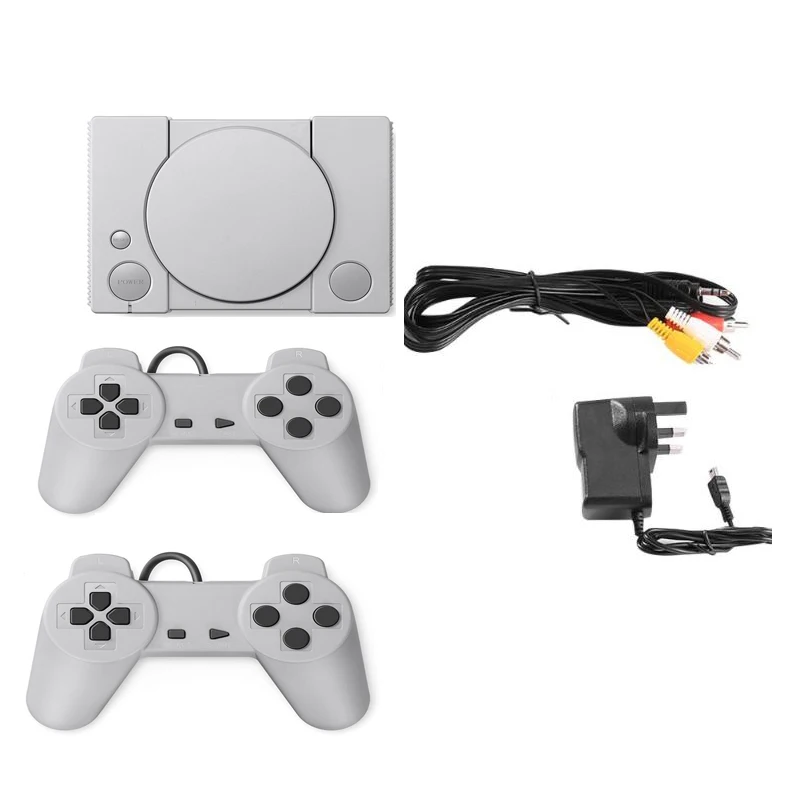 UK Plug Встроенный 851 игр Мини ТВ игровая консоль 8 бит Ретро Классический Ручной игровой плеер AV выход видео игровая консоль игрушки подарки - Цвет: UK Plug