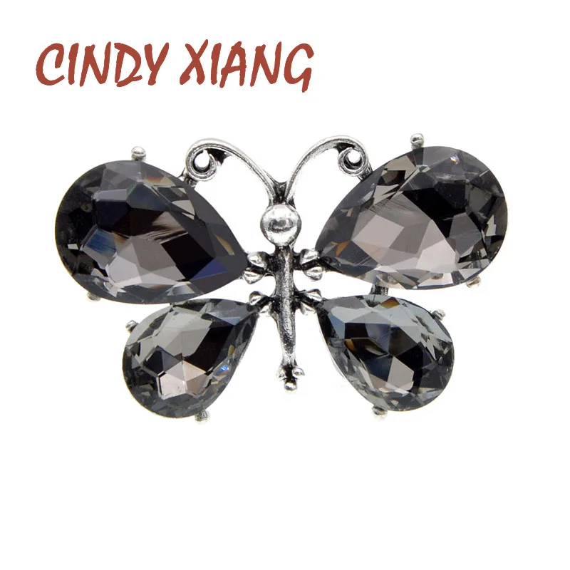 CINDY XIANG Стразы маленькая Автомобильная булавка броши для женщин Креативный