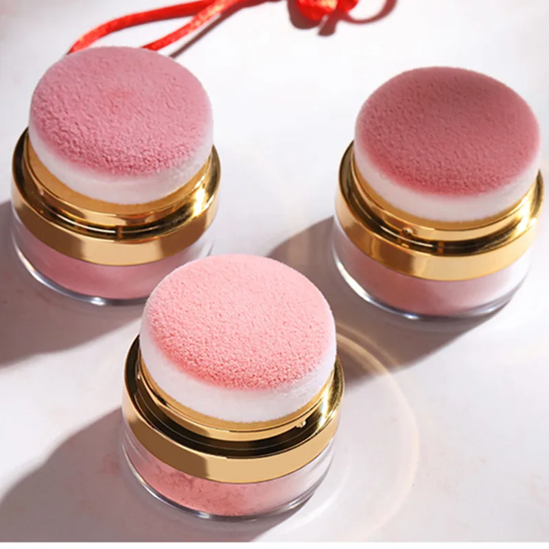 Blusher Powder Natural Cheek Rouge Face Powder Nude Makeup Brightening Complexion Repair Moisturizing Nourishing Powder Blusher Blush Powder Facial Blusher