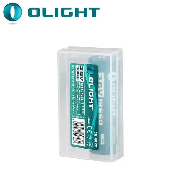 Olight ORB-186P32 3,6 V 3200mAh 18650 перезаряжаемая литий-ионная батарея