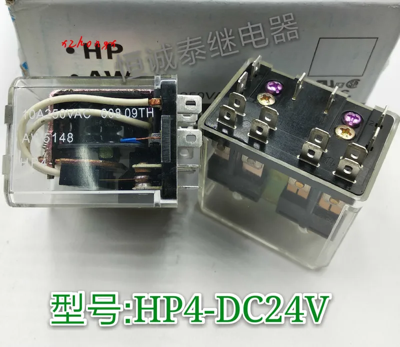 Hp4-dc24v aw5242 реле 10A 14 иголок