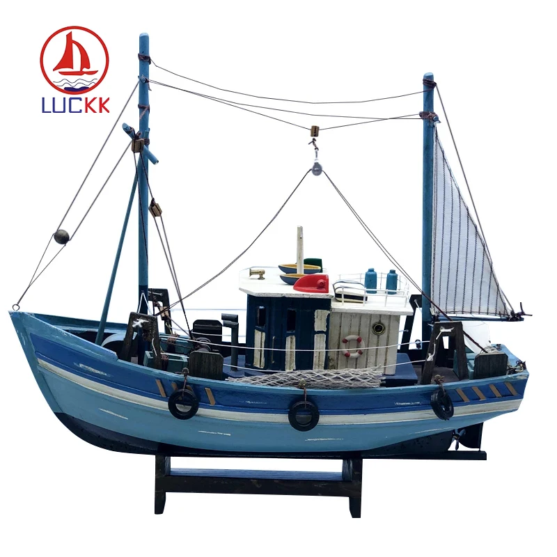 Новинка Лидер продаж 3D деревянная сборная рыболовная лодка LUCKK модель корабля