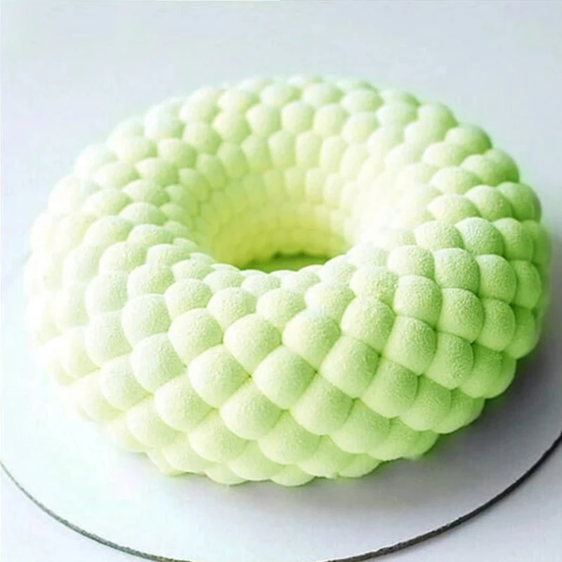 Garland Spiral Cake Silicone Mold Party Dessert Decorating Mousse Baking  Mould